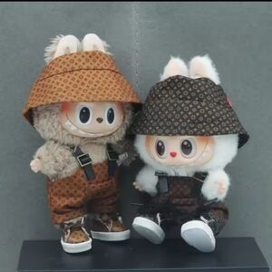 Designer Patterned Plush Dolls with Hats